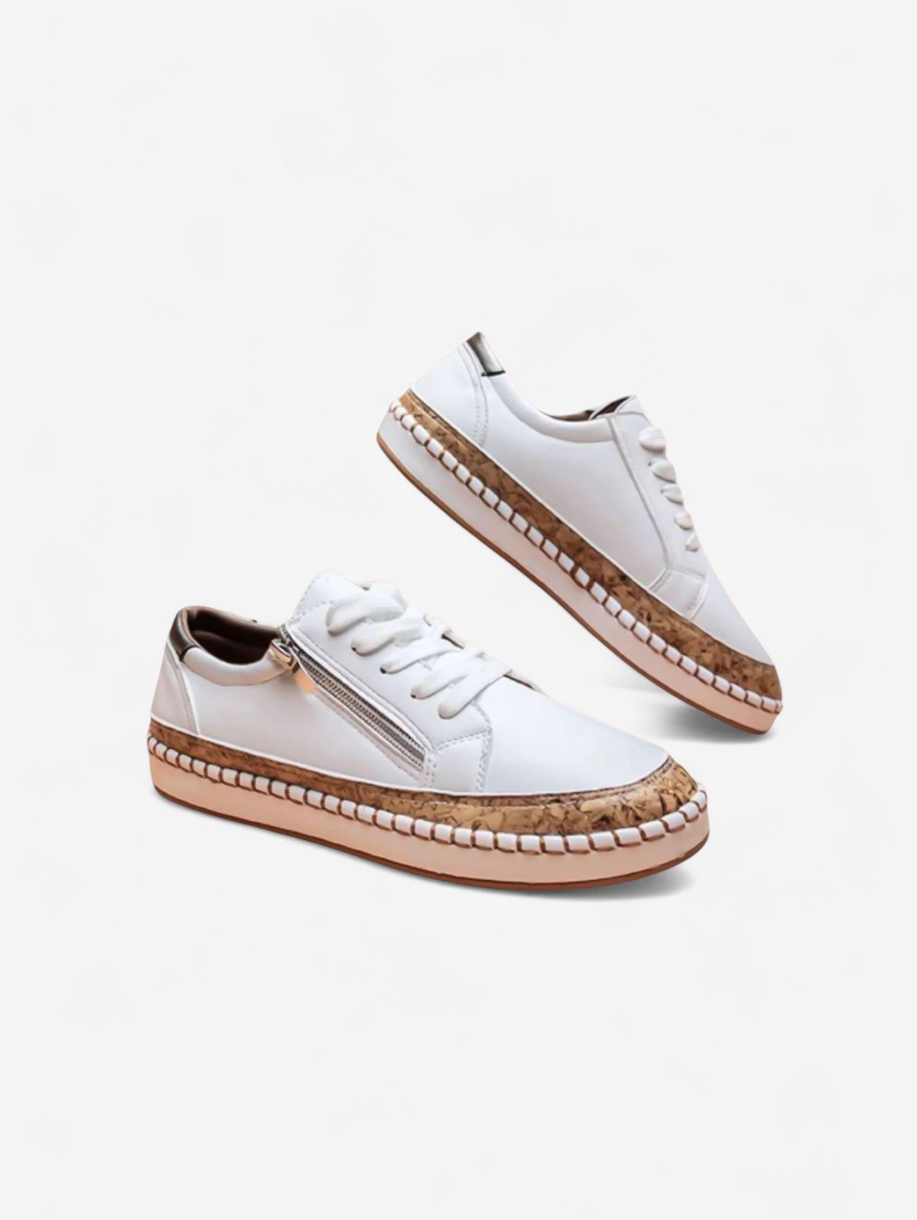 Jada | Women's Summer Colorful Casual Zipper Sneakers