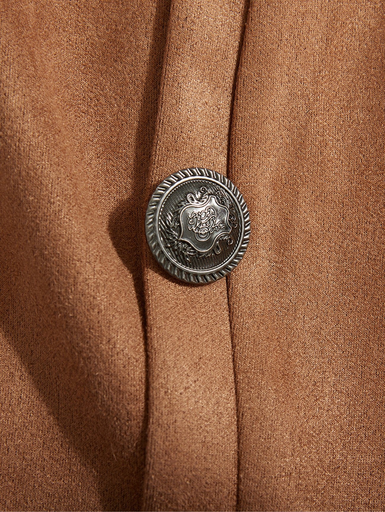 Jada | Women's Tailored Button-Up Blazer Military Short Coat Jacket