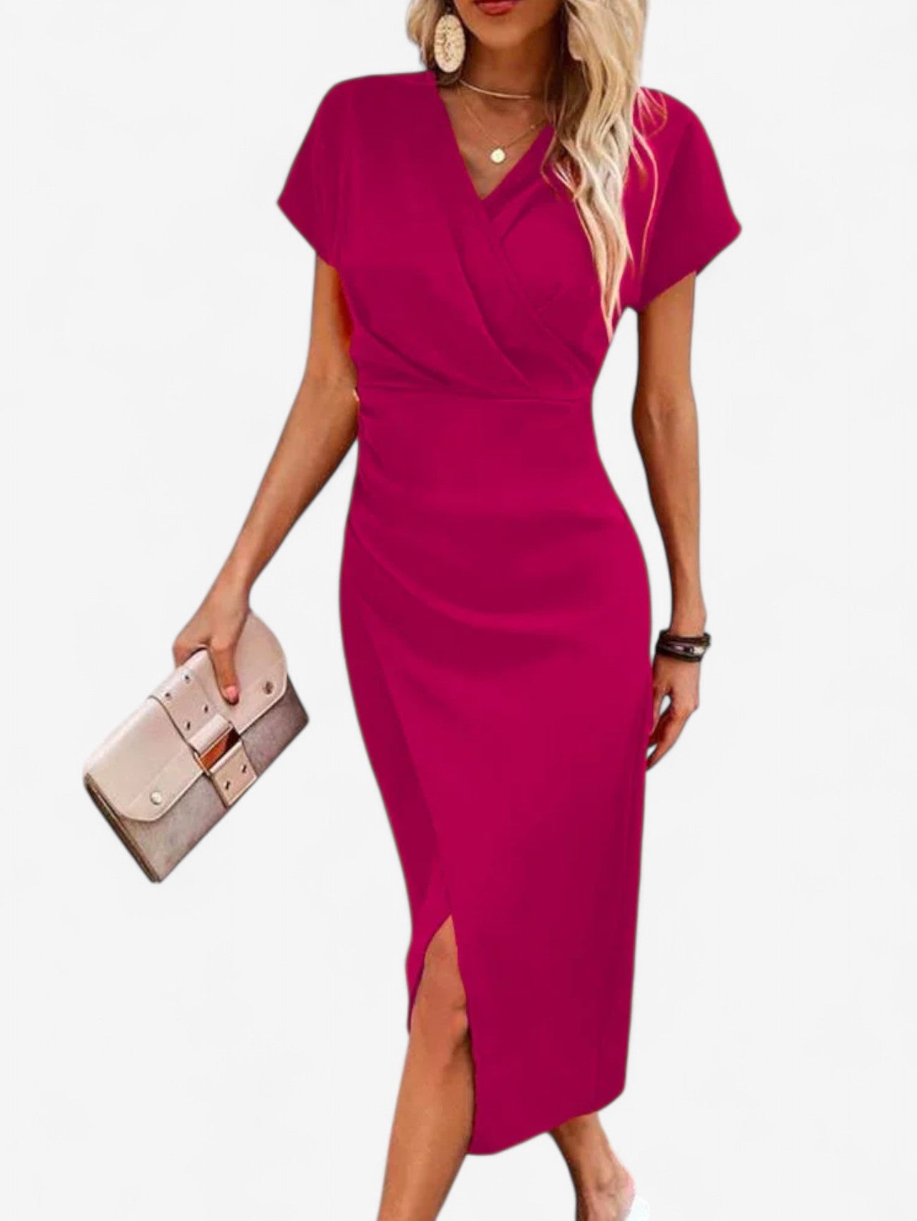 Jada | Women's Wedding Guest Formal Summer Midi Dress