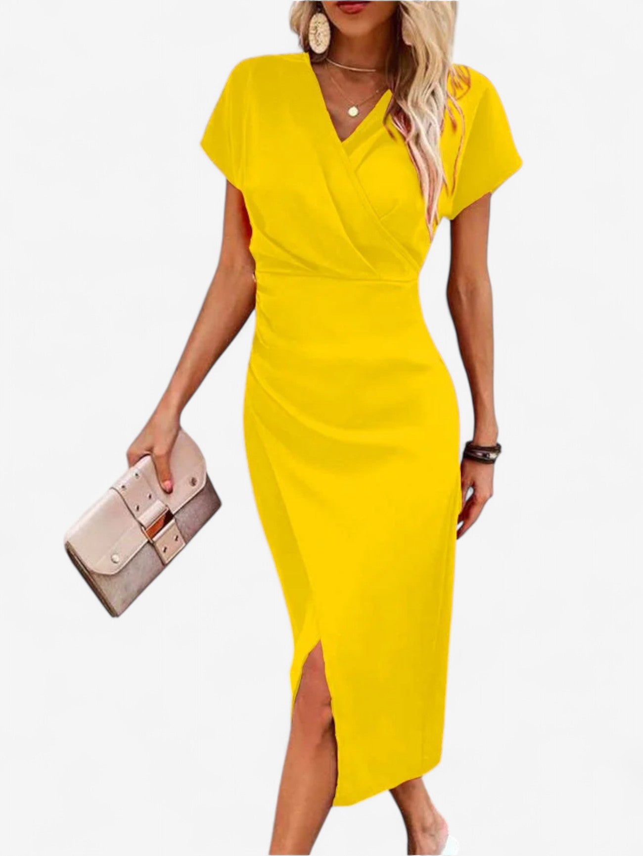 Jada | Women's Wedding Guest Formal Summer Midi Dress