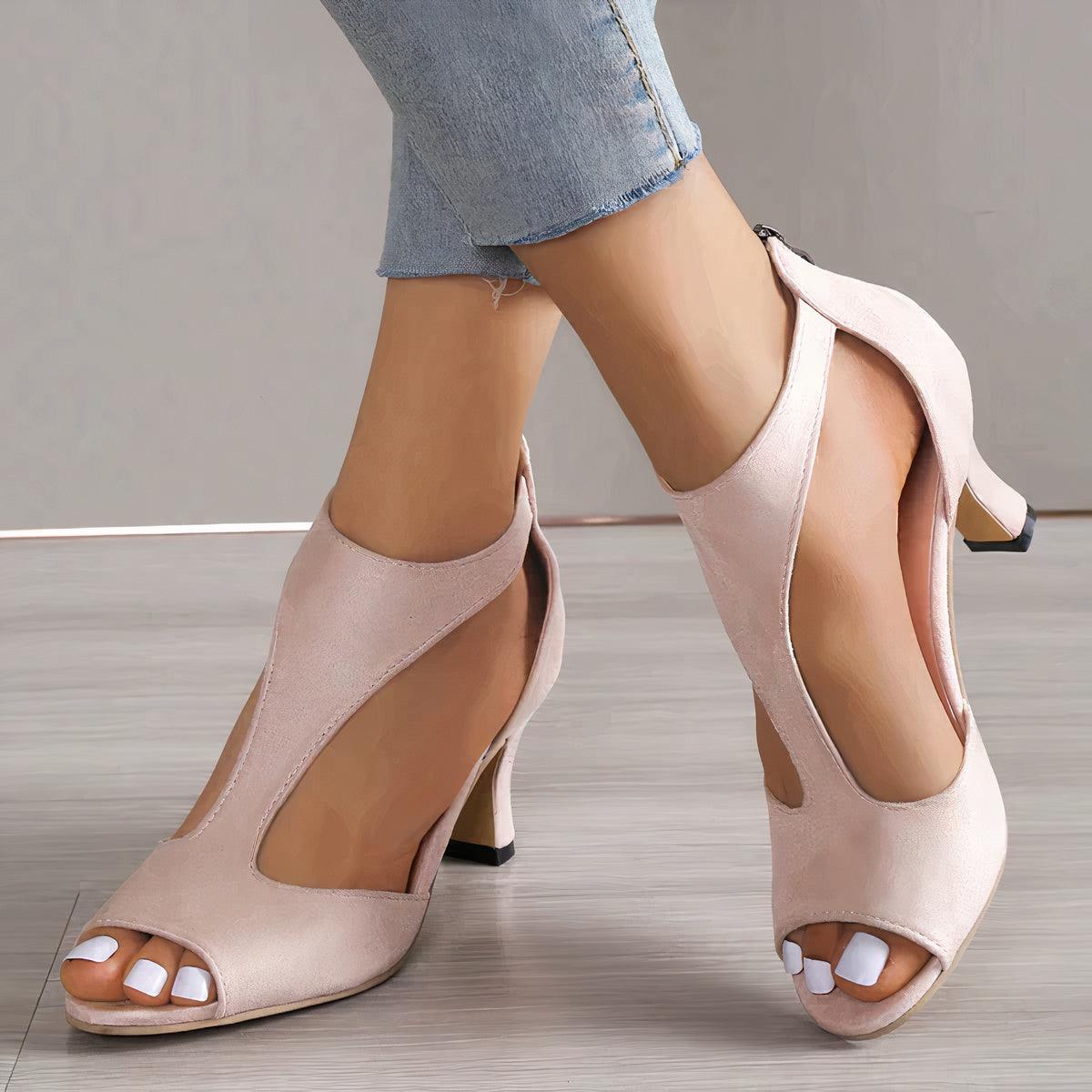Jada | Women's Open Toe Heeled Sandals