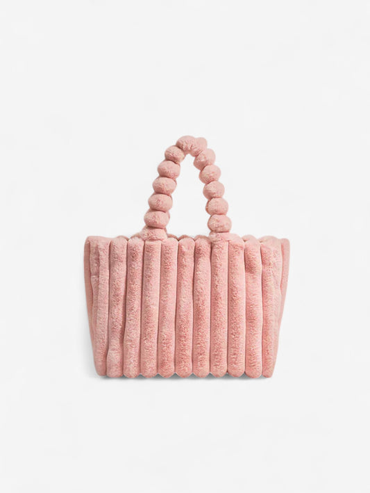 Jada | Women’s Fuzzy Textured Everyday HandBag