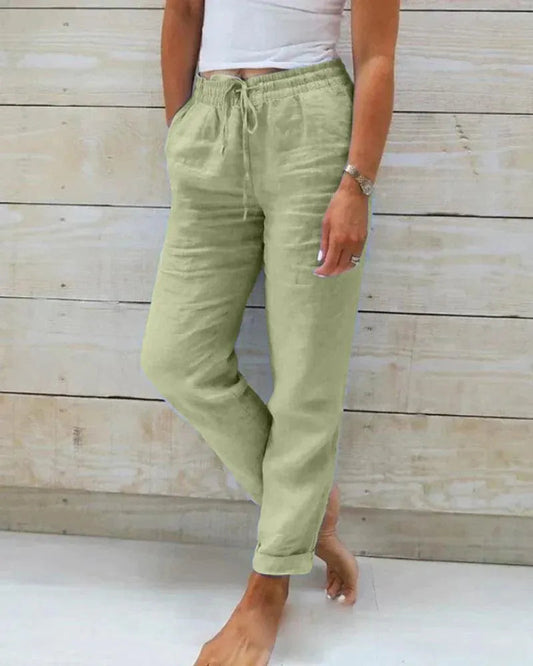 Jada | Women’s Drawstring Relaxed Fit Trousers