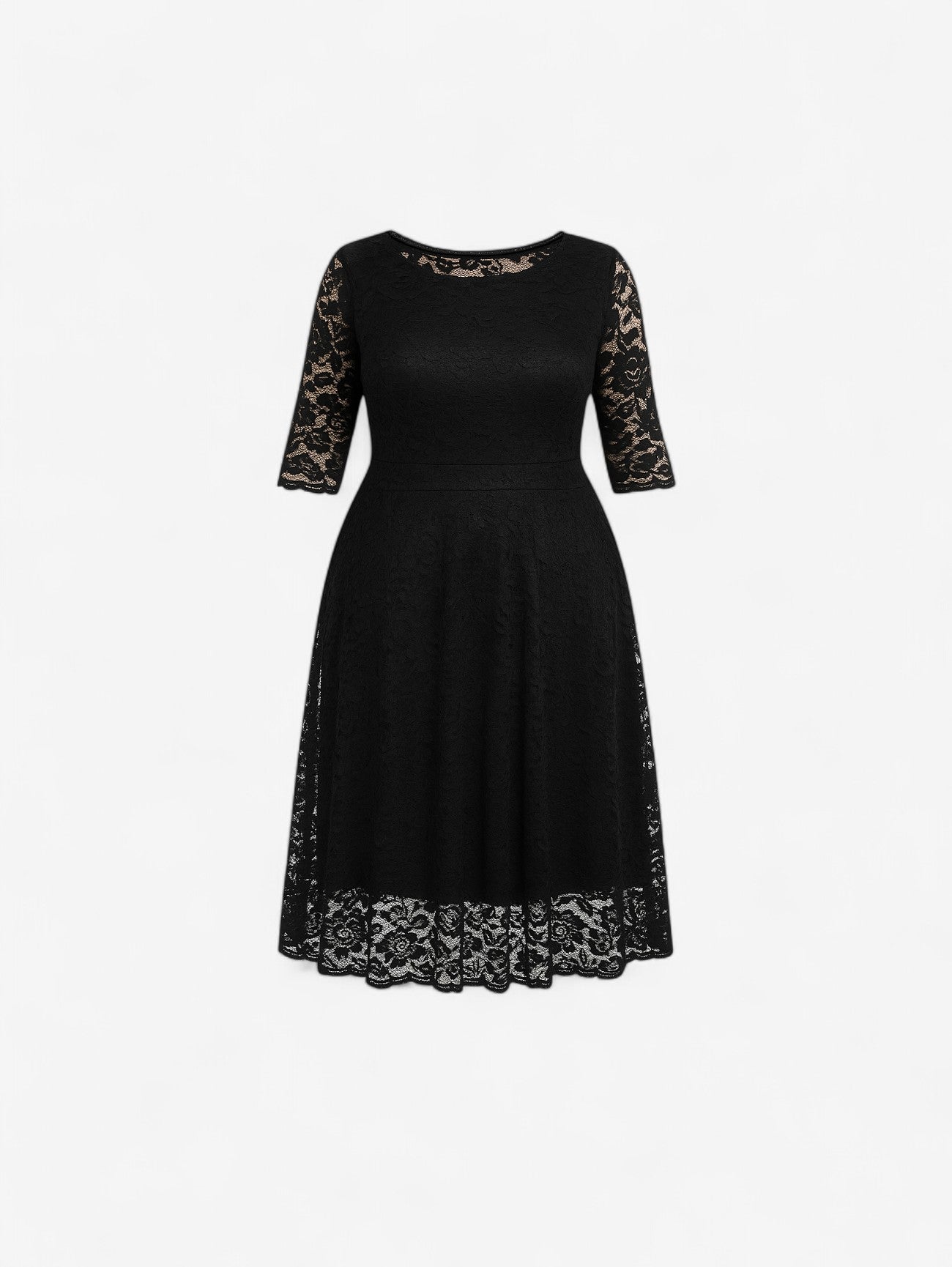 Jada | Women's Plus Size Wedding Guest Midi Dress