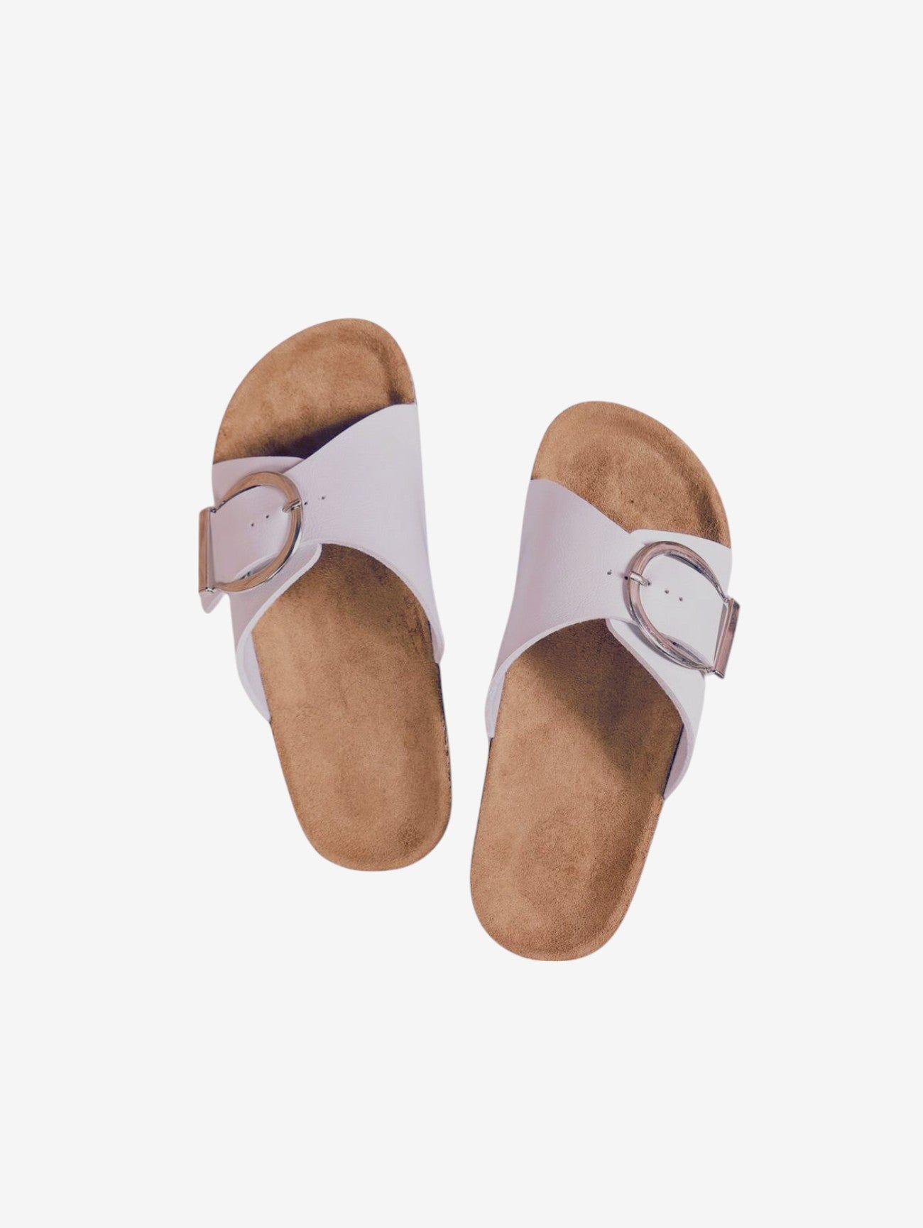 Jada | Women's Buckle Strap Slip On Slippers