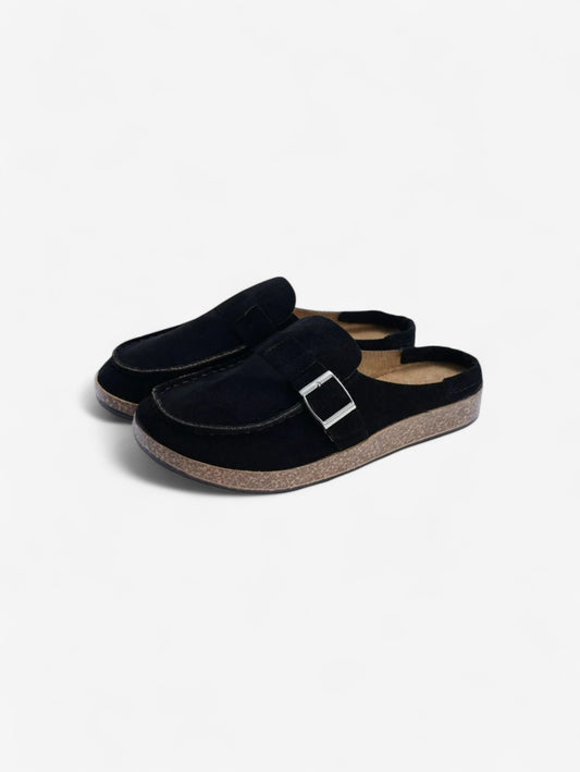 Jada | Women's Buckle Slip On Clogs Sandals Slippers