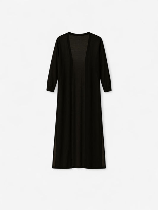 Jada | Women's Long Open Front Knitted Vest