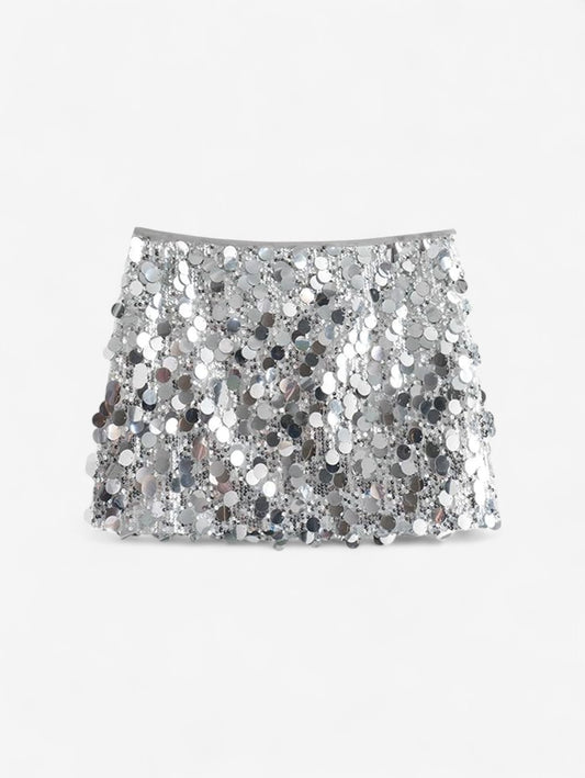 Jada | Women's Sparkly Sequin Party Mini Skirt