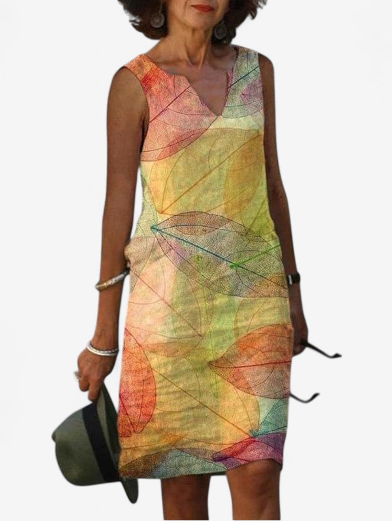 Jada | Women's Summer Evening Sleeveless Midi Dress