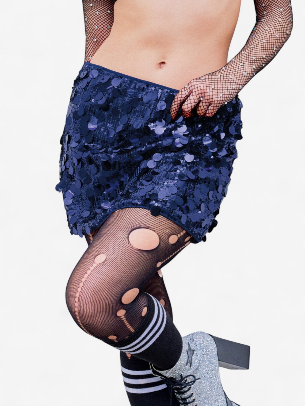 Jada | Women's Sparkly Sequin Party Mini Skirt