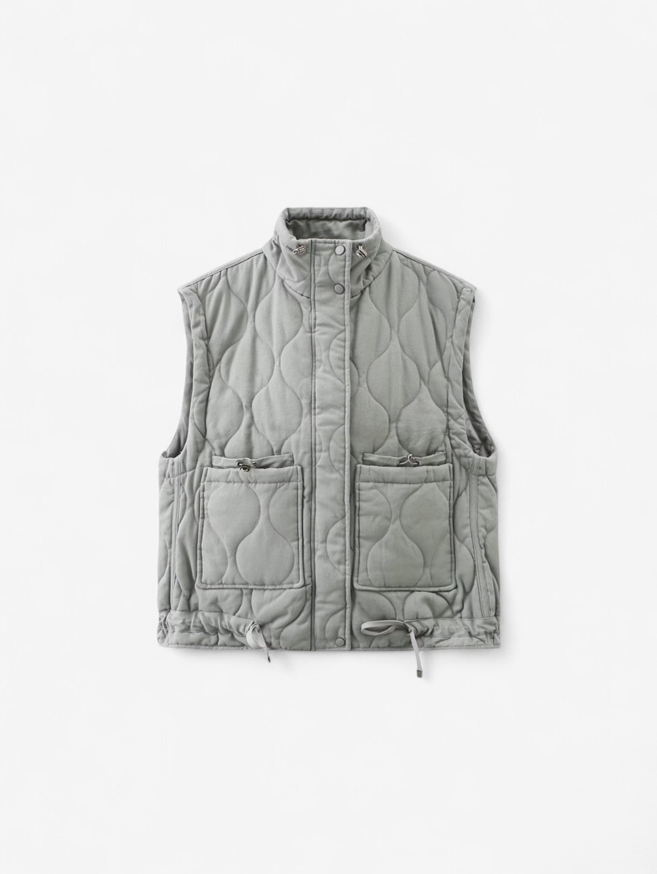 Jada | Women's Quilted Collar Sleeveless Vest