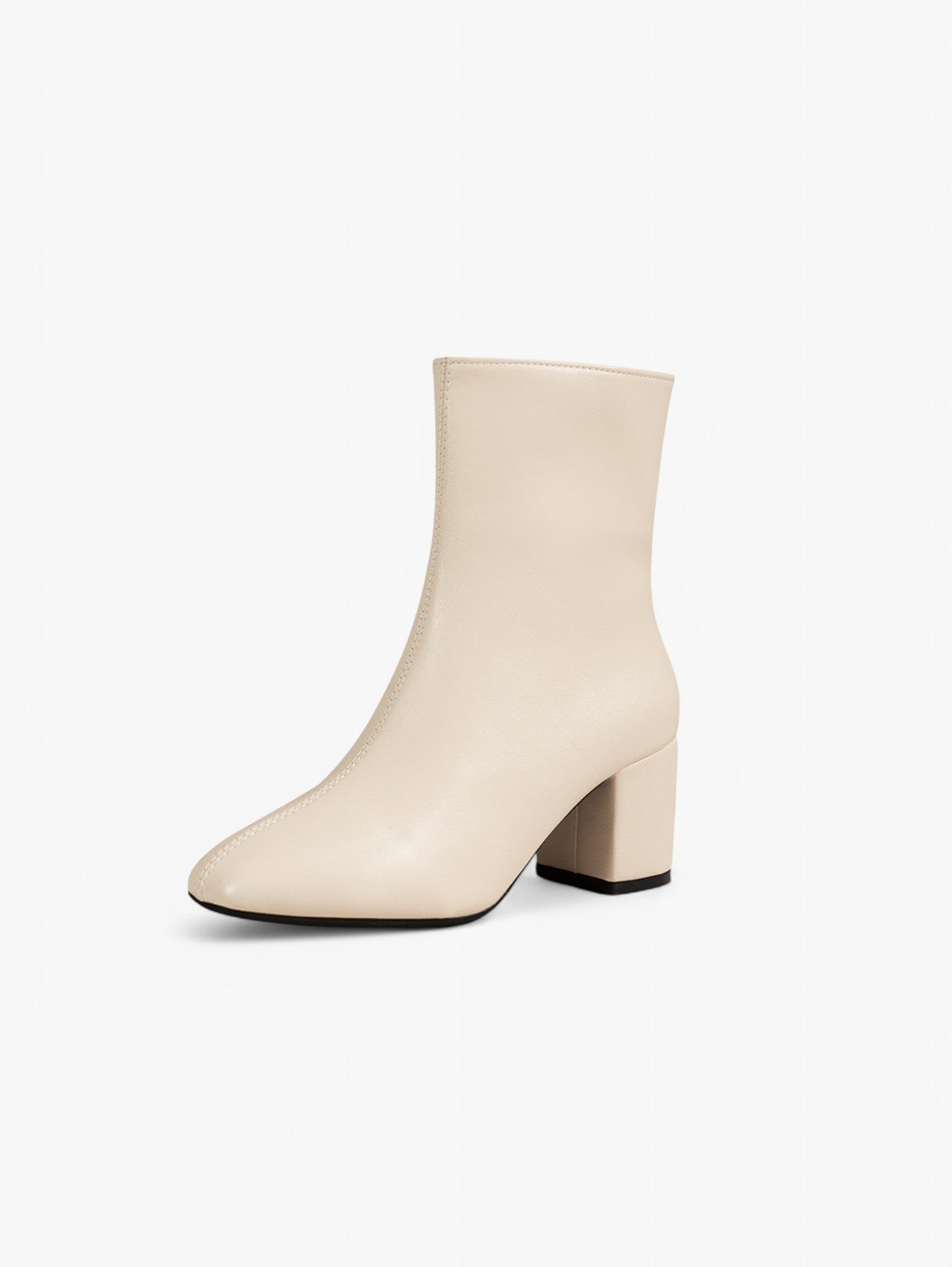 Jada | Women's Elegant Western Ankle Boots Pointed Toe Side Zipper Block Heel