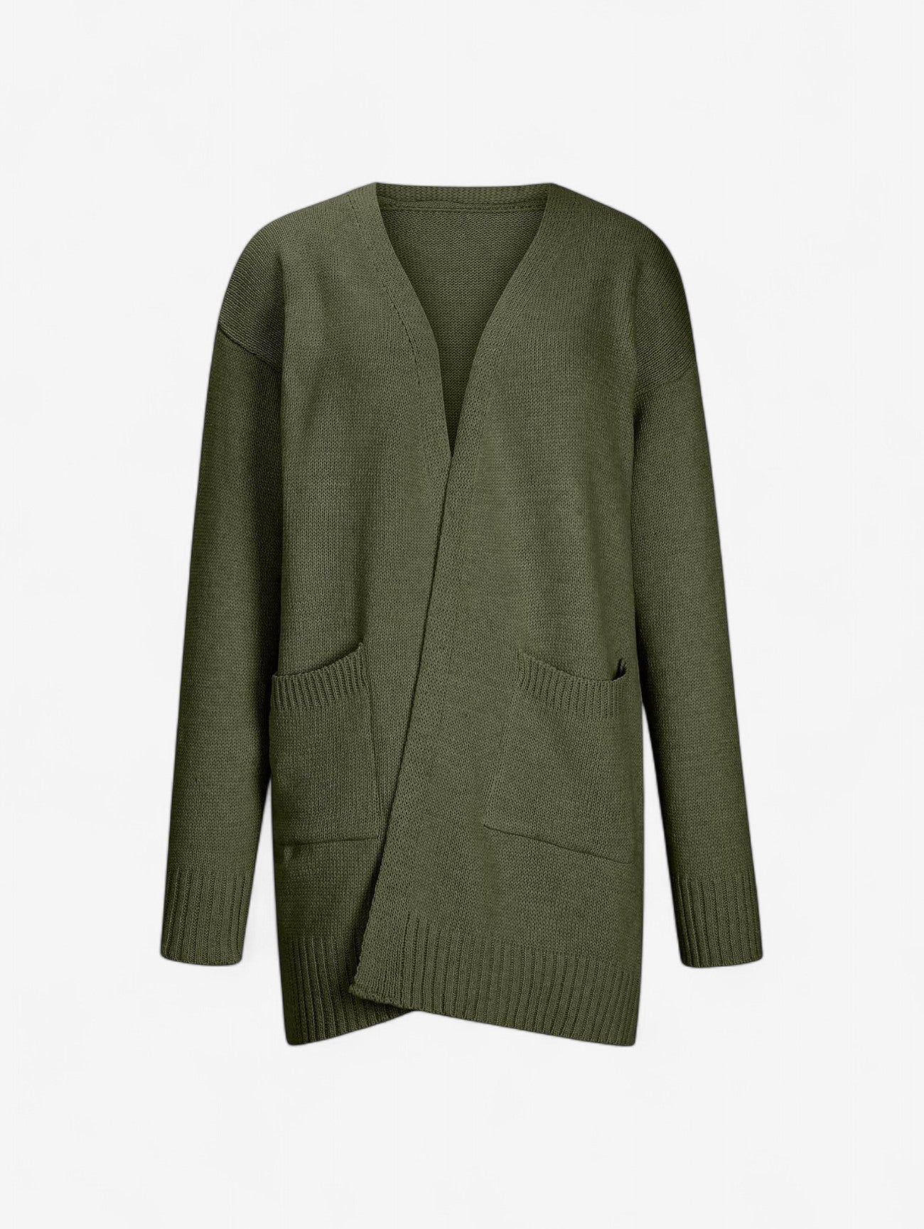 Jada | Women's Long Sleeve Knitted Cardigan Vest