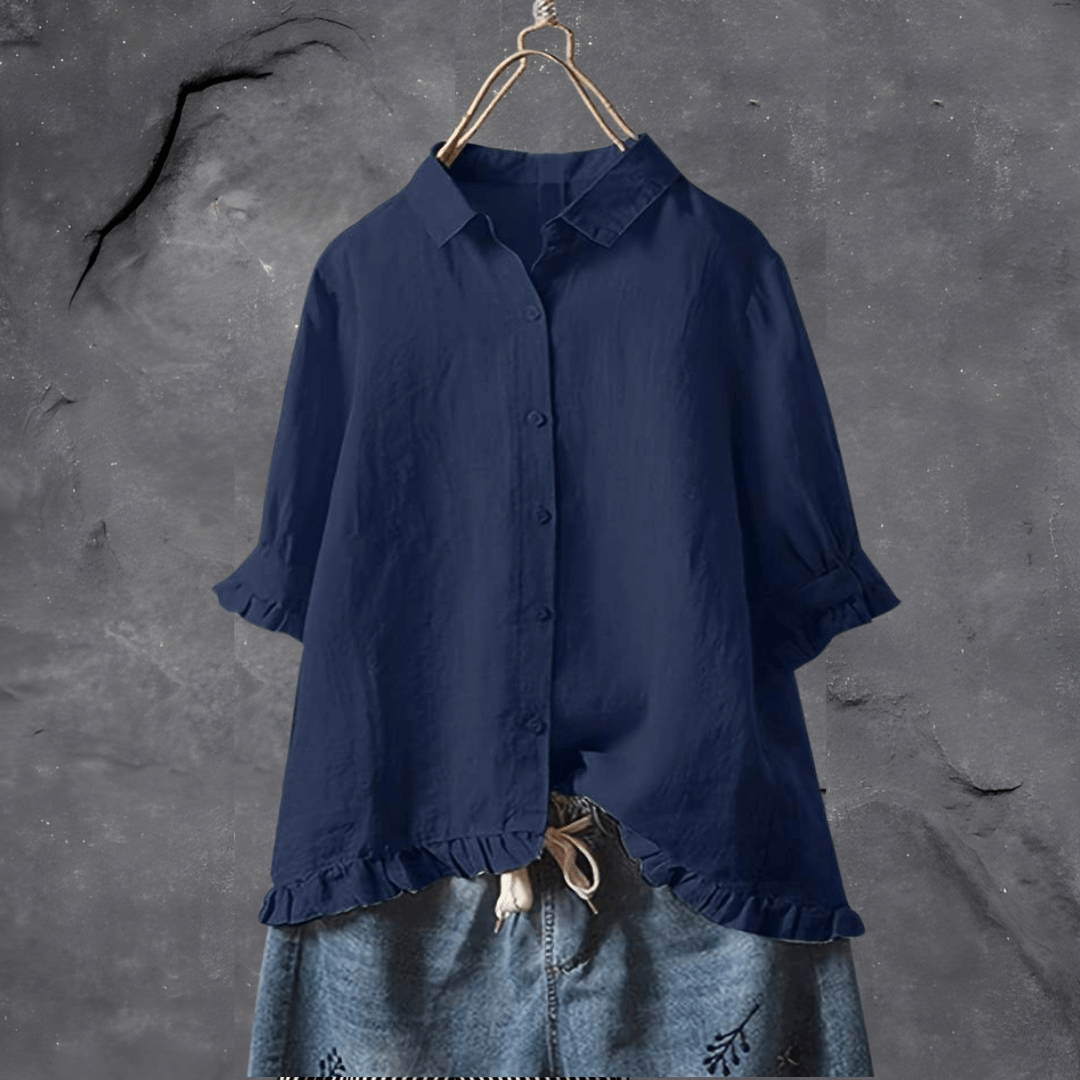 Jada | Women’s Casual Ruffle Shirt
