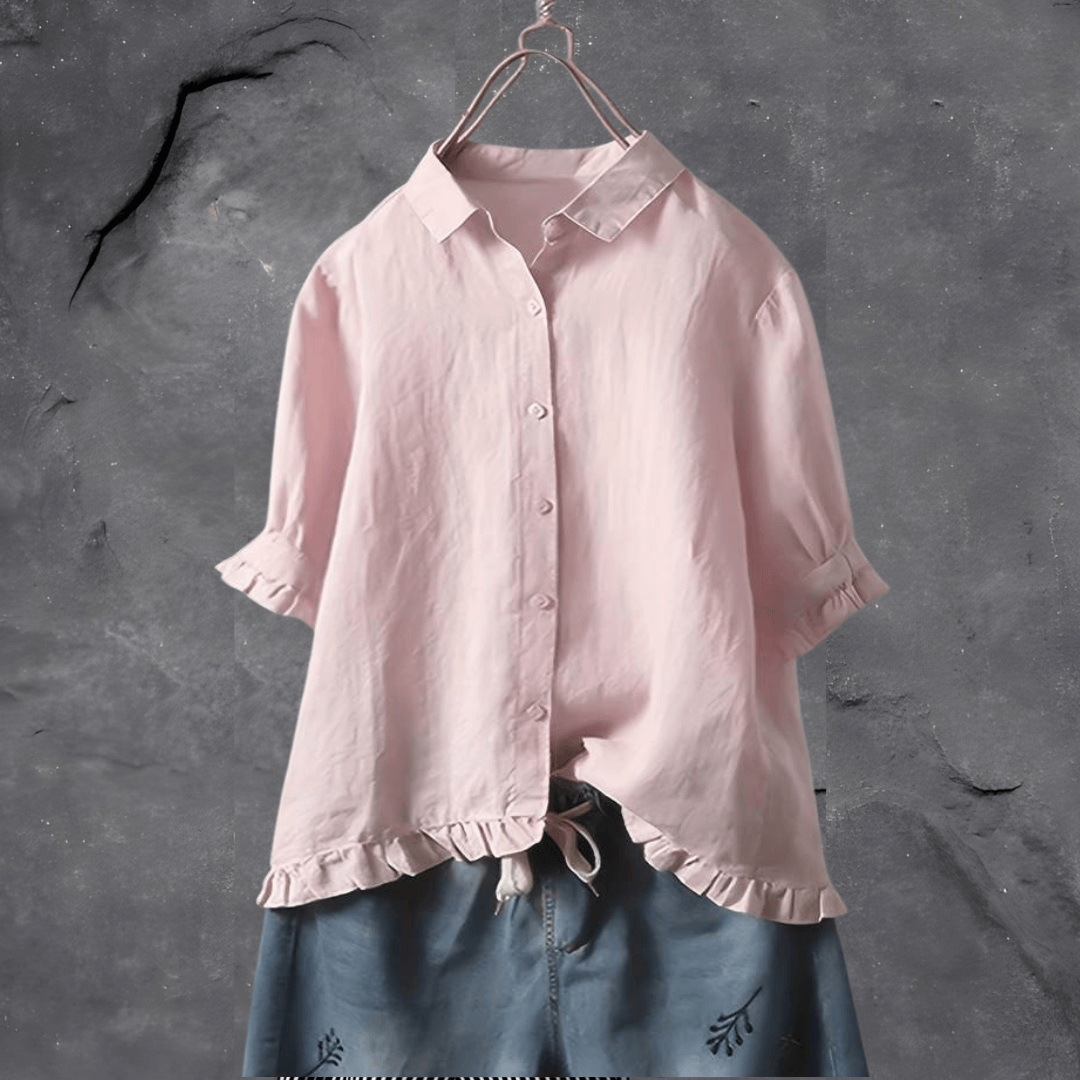 Jada | Women’s Casual Ruffle Shirt
