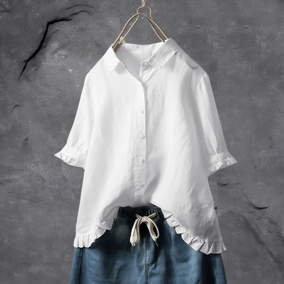 Jada | Women’s Casual Ruffle Shirt
