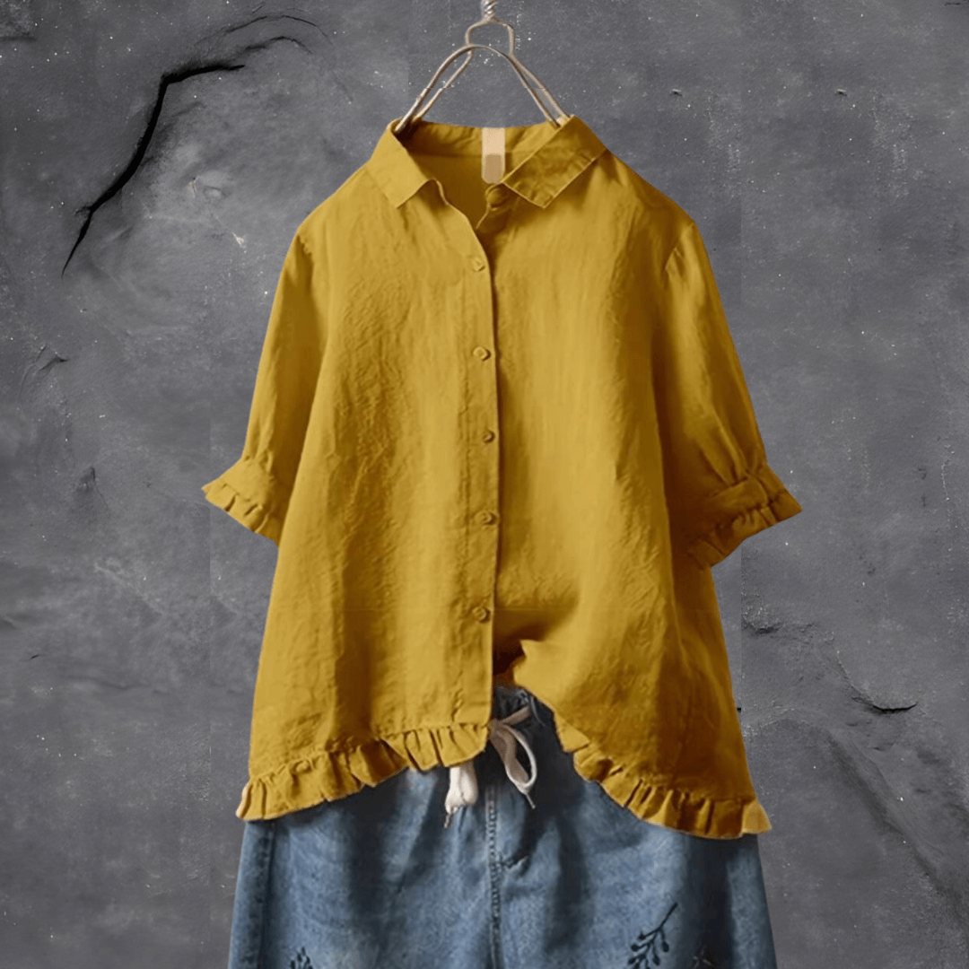 Jada | Women’s Casual Ruffle Shirt