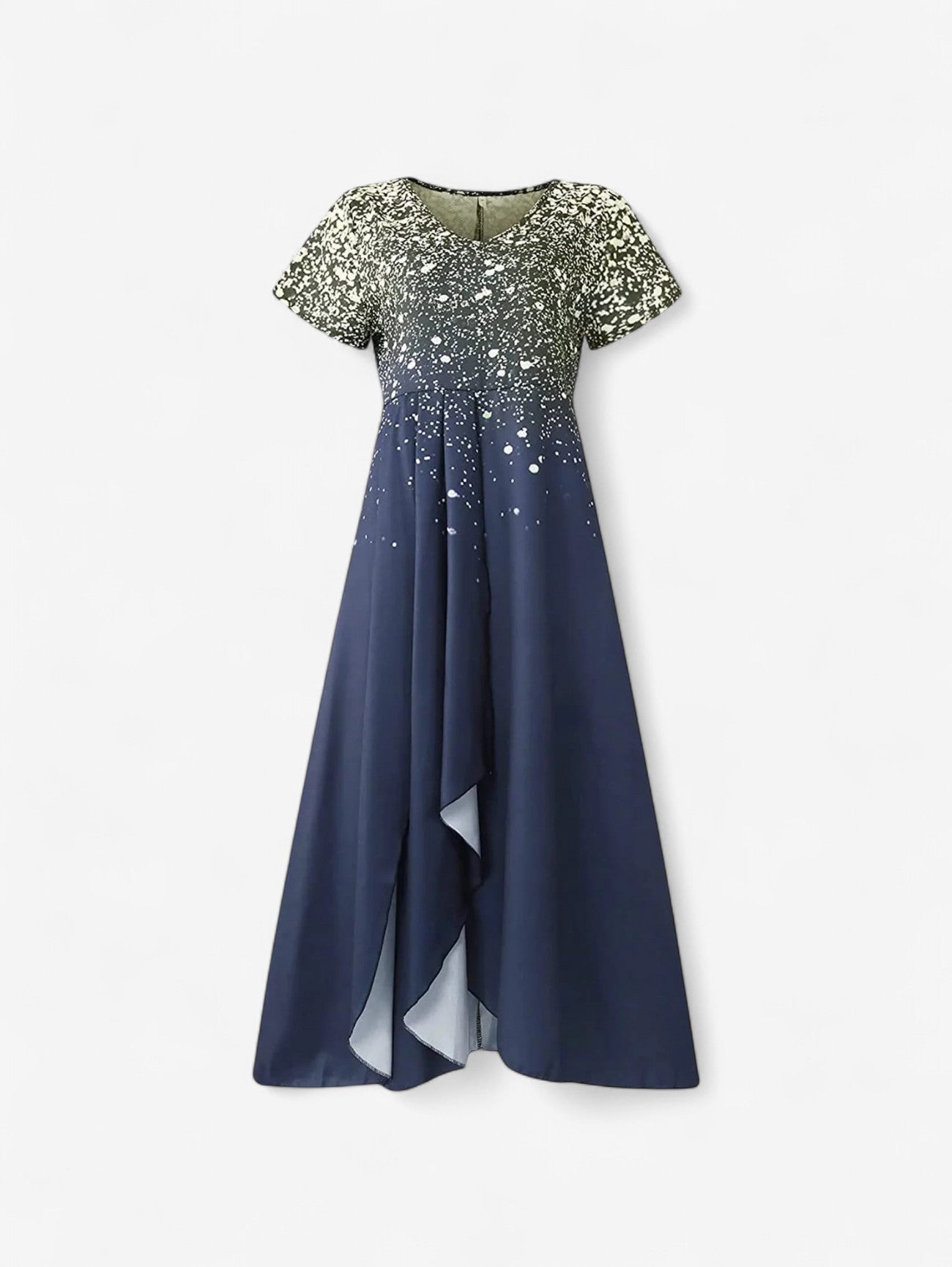 Jada | Women's Formal V-Neck Wrap Midi Dress