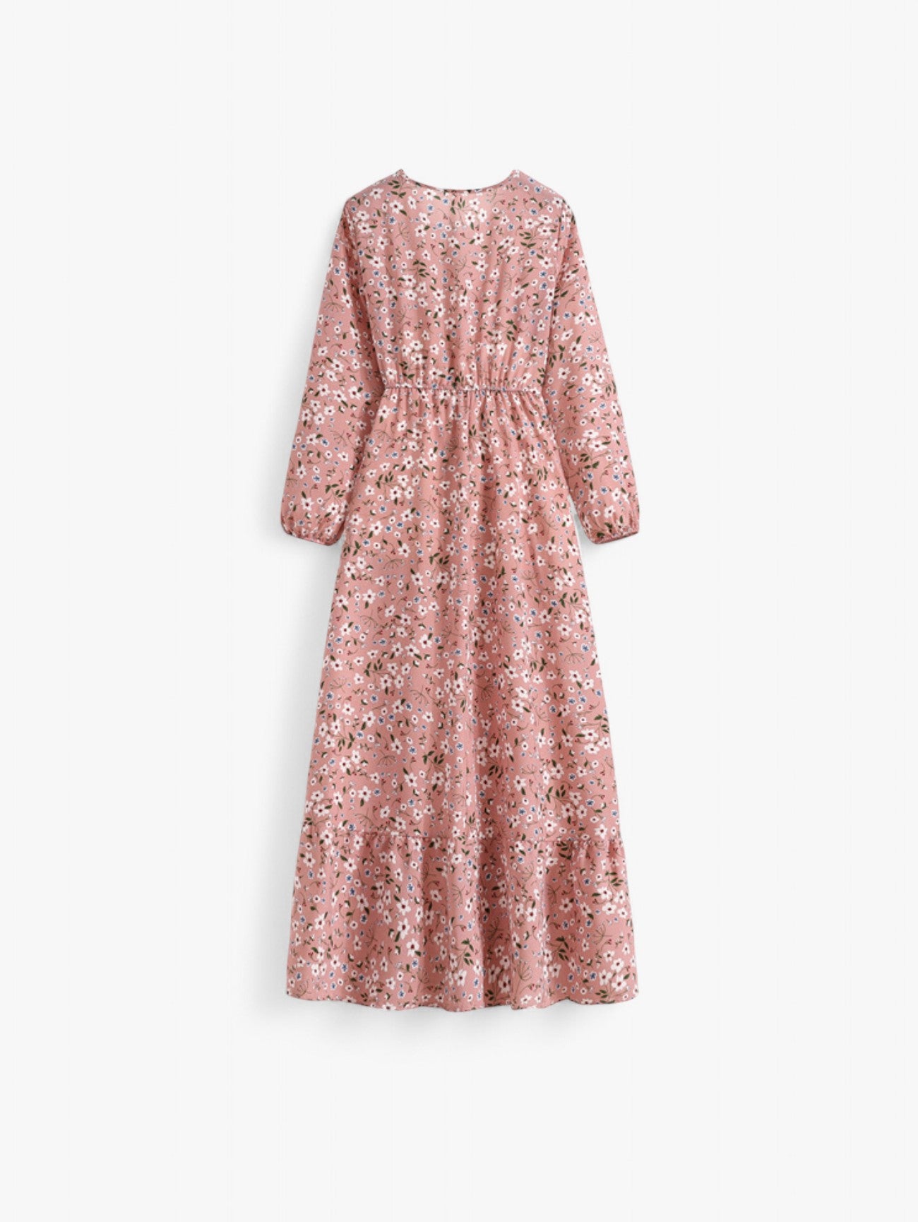 Jada | Women's Floral Print Boho Elegant Maxi Dress Long Sleeve