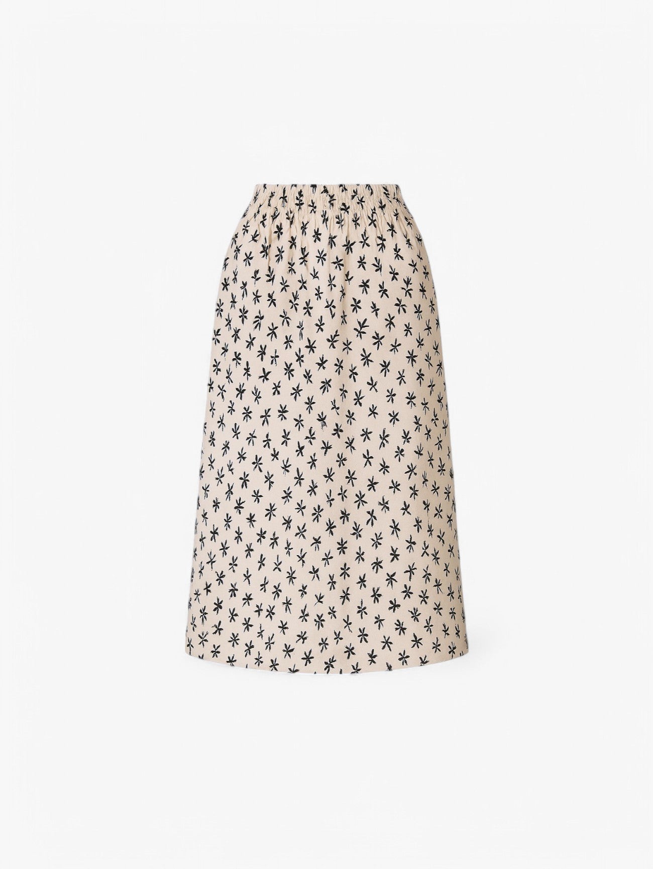 Jada | Women’s Print A Line Pull On Summer Midi Skirt