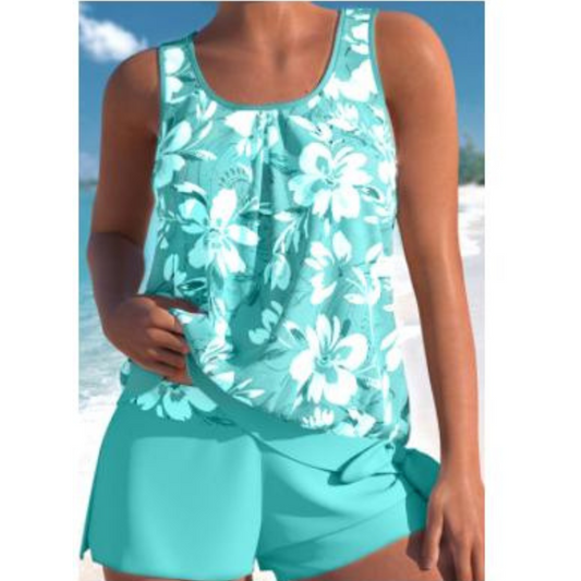 Jada | Women's Summer Floral Tankini Set