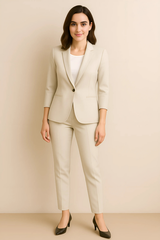 Jada | Women's Waist Blazer Coord Set