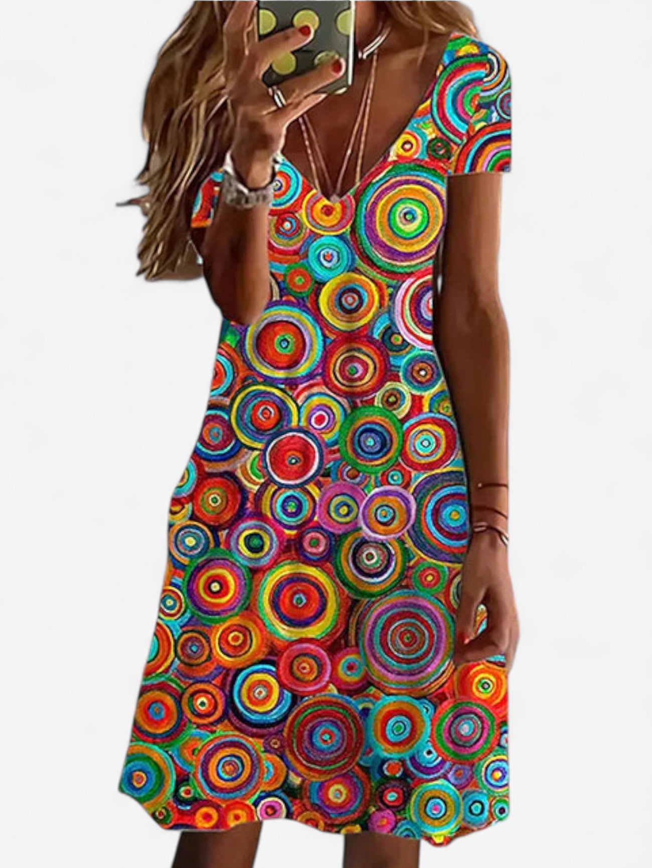 Jada | Women's Summer Beach Wrap Midi Dress