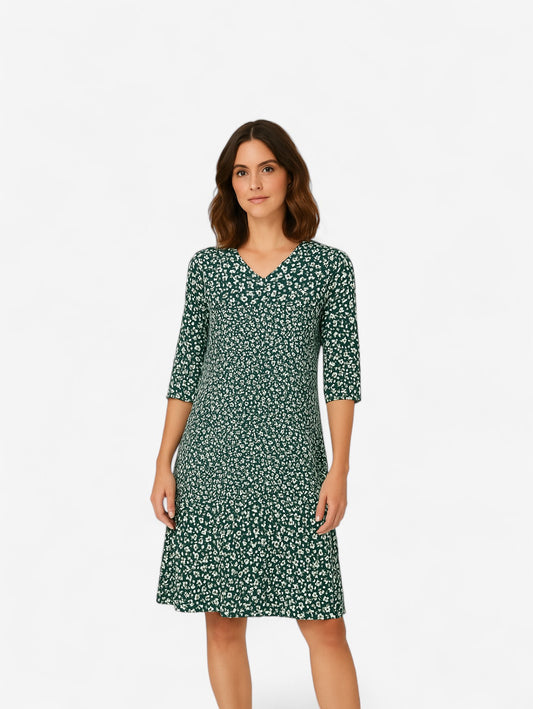 Jada | Women's Floral V Neck Wedding Guest Summer Dress
