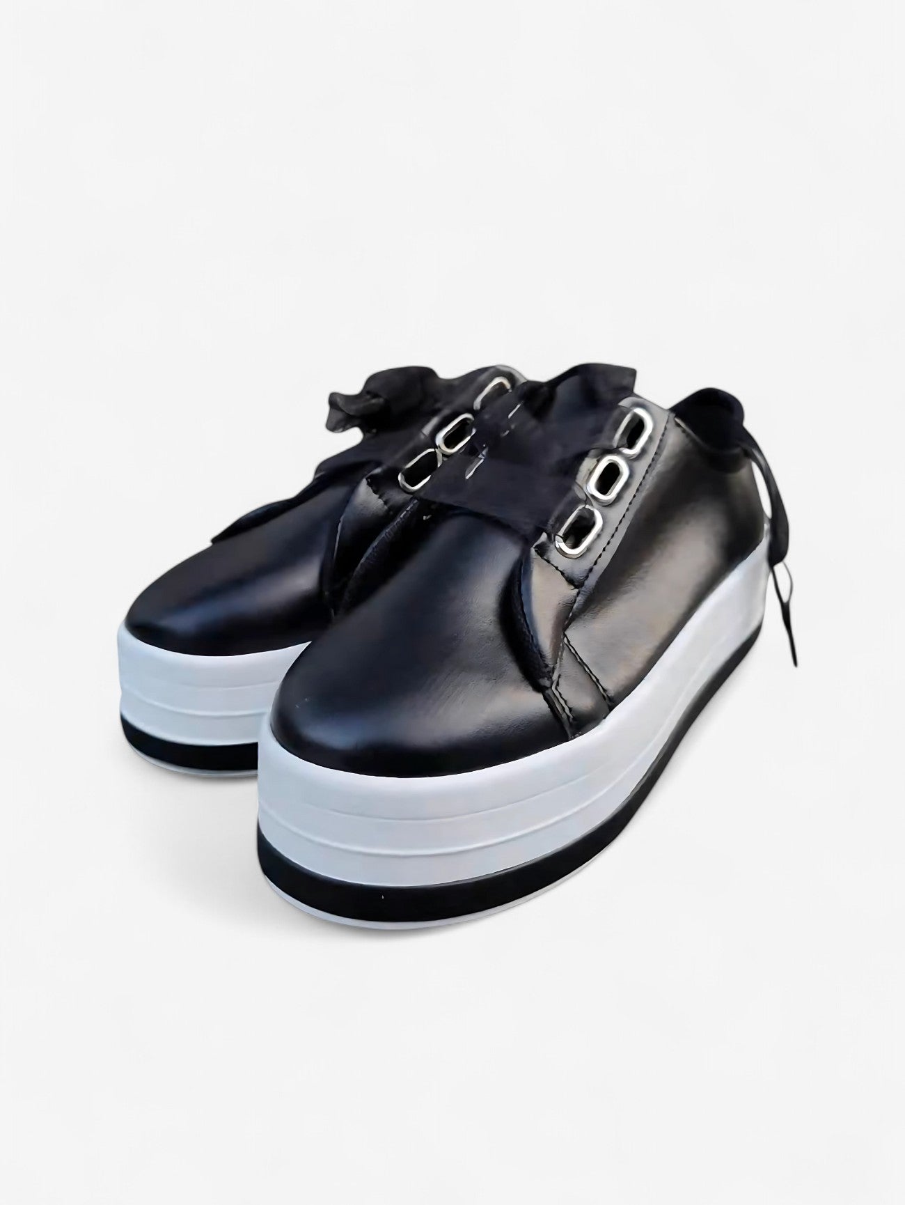 Jada | Women’s Casual Platform Sneakers Slip On Lace Up