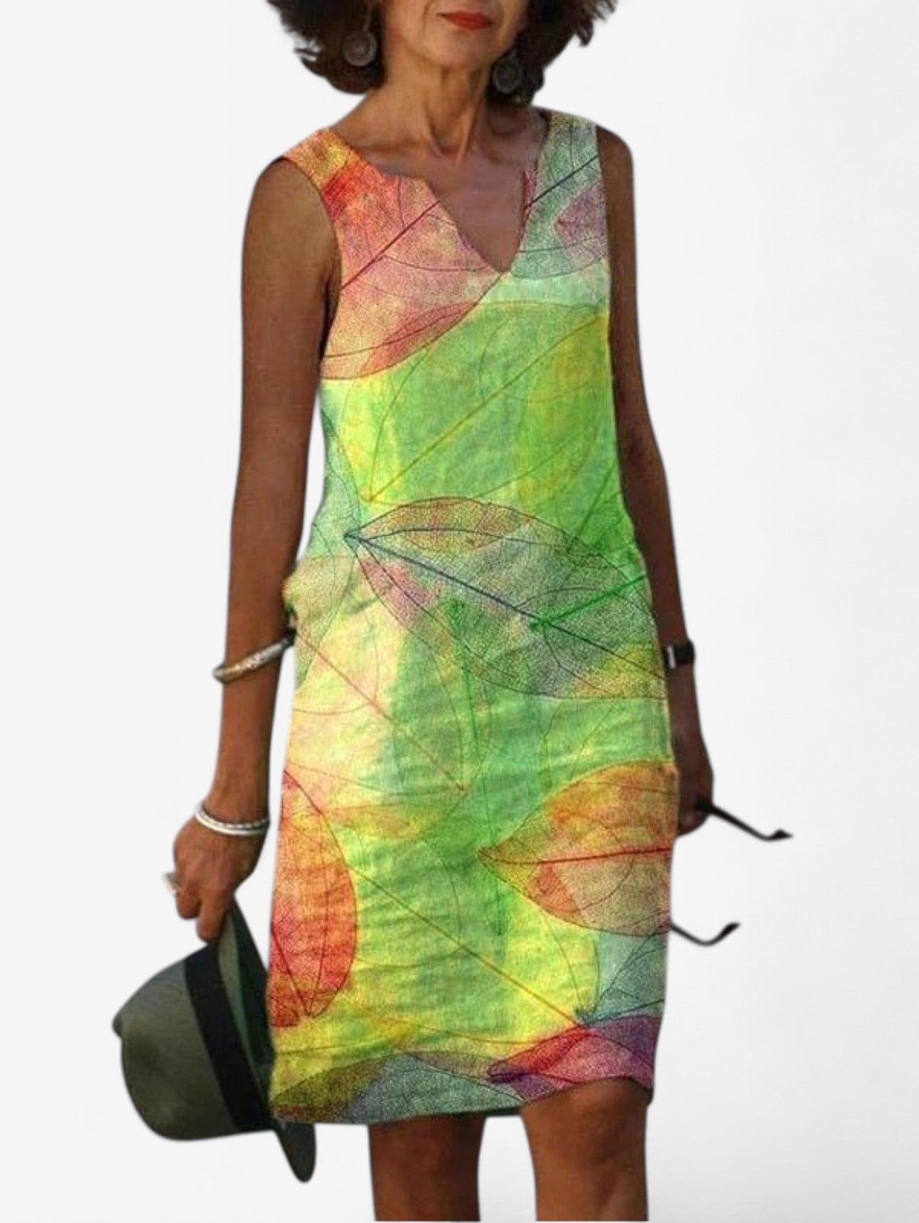 Jada | Women's Summer Evening Sleeveless Midi Dress