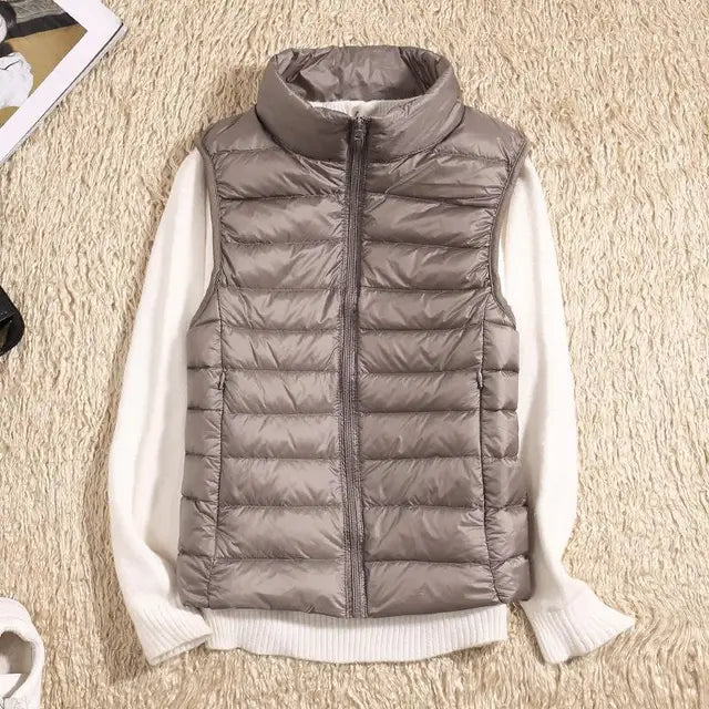 Jada | Women's Long Zip Up Vest