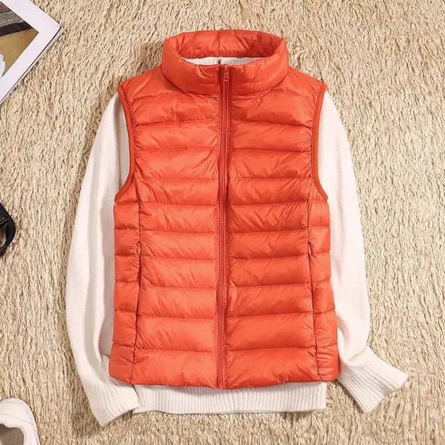 Jada | Women's Long Zip Up Vest