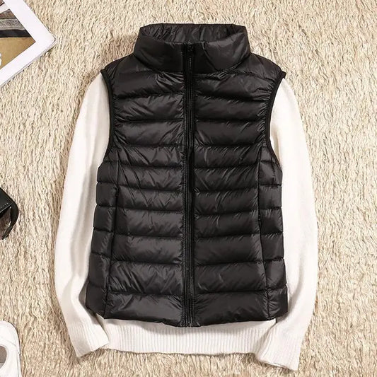 Jada | Women's Long Zip Up Vest