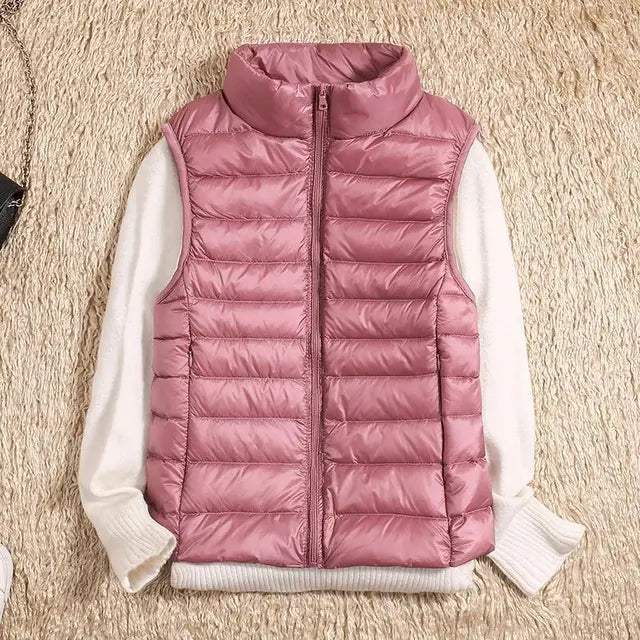 Jada | Women's Long Zip Up Vest