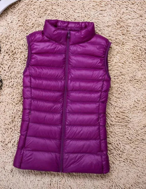 Jada | Women's Long Zip Up Vest