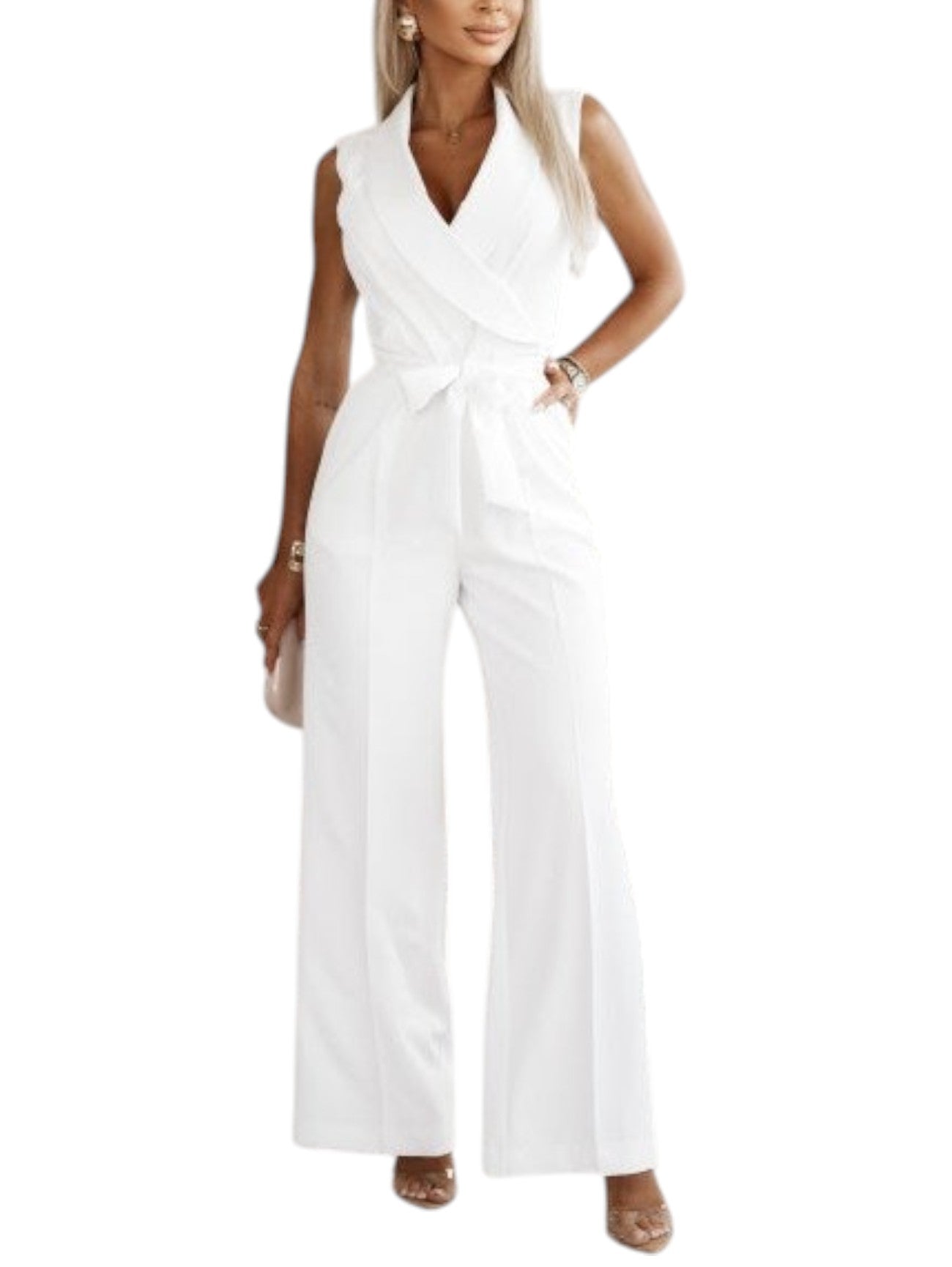 Jada | Women's Wide Leg Casual Jumpsuit