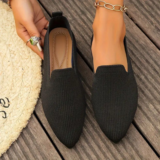 Jada | Women's Elegant Pointed-Toe Slip-On Flats
