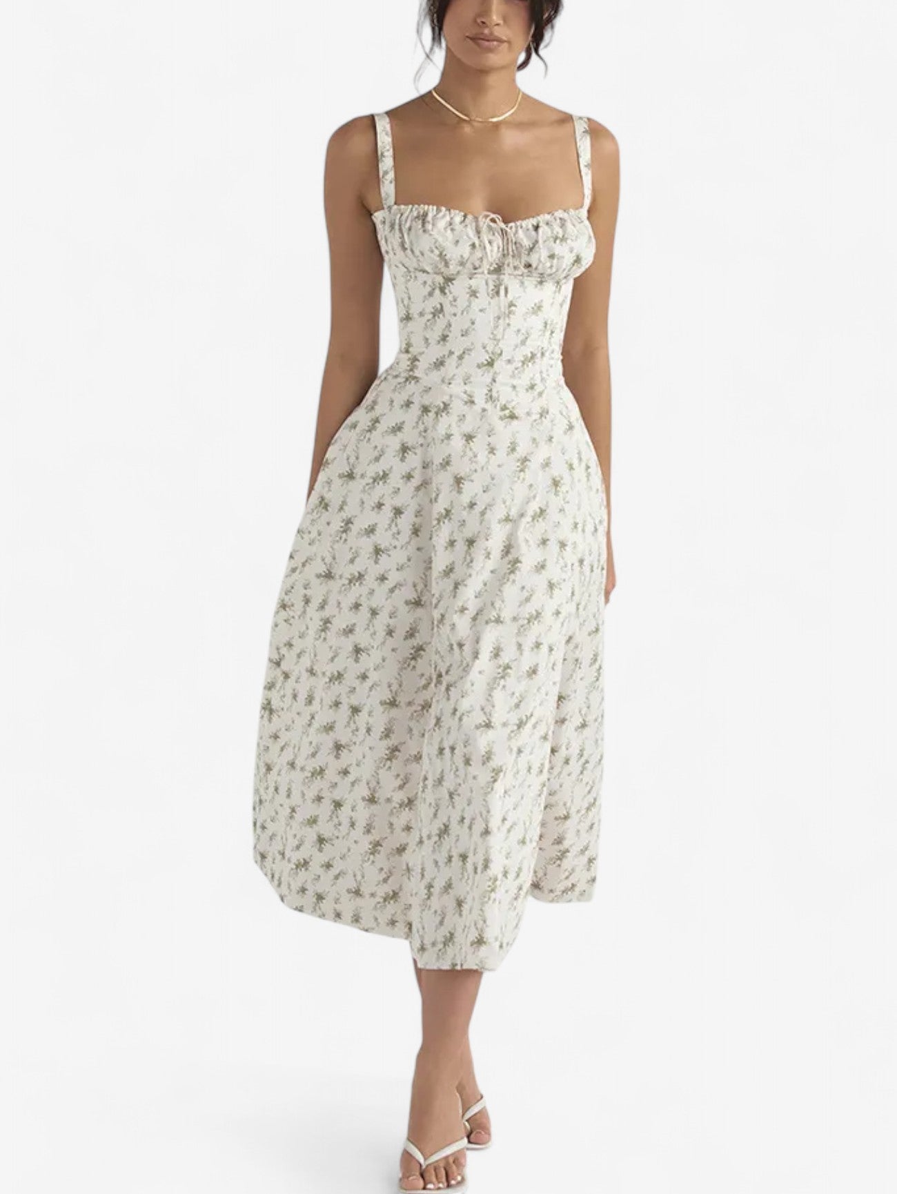 Jada | Women’s Wrap Wedding guest Midi Summer Dress
