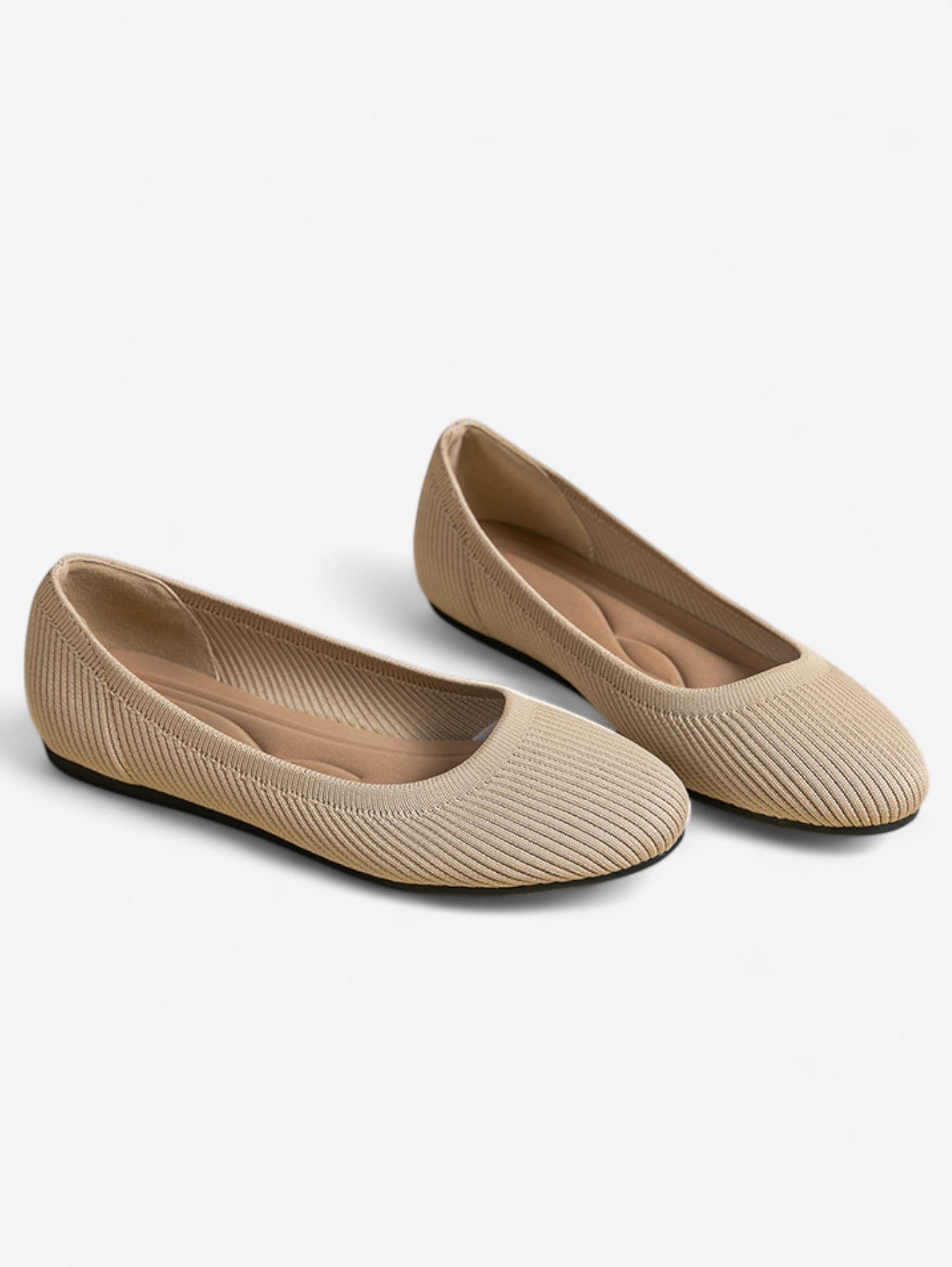 Jada | Women’s Knit Round Toe Flats