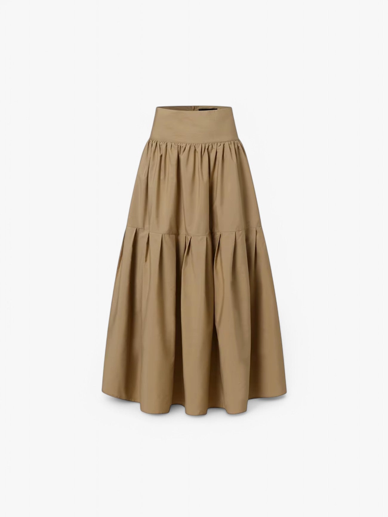 Jada | Women's Boho Pleated A-Line Midi Skirt