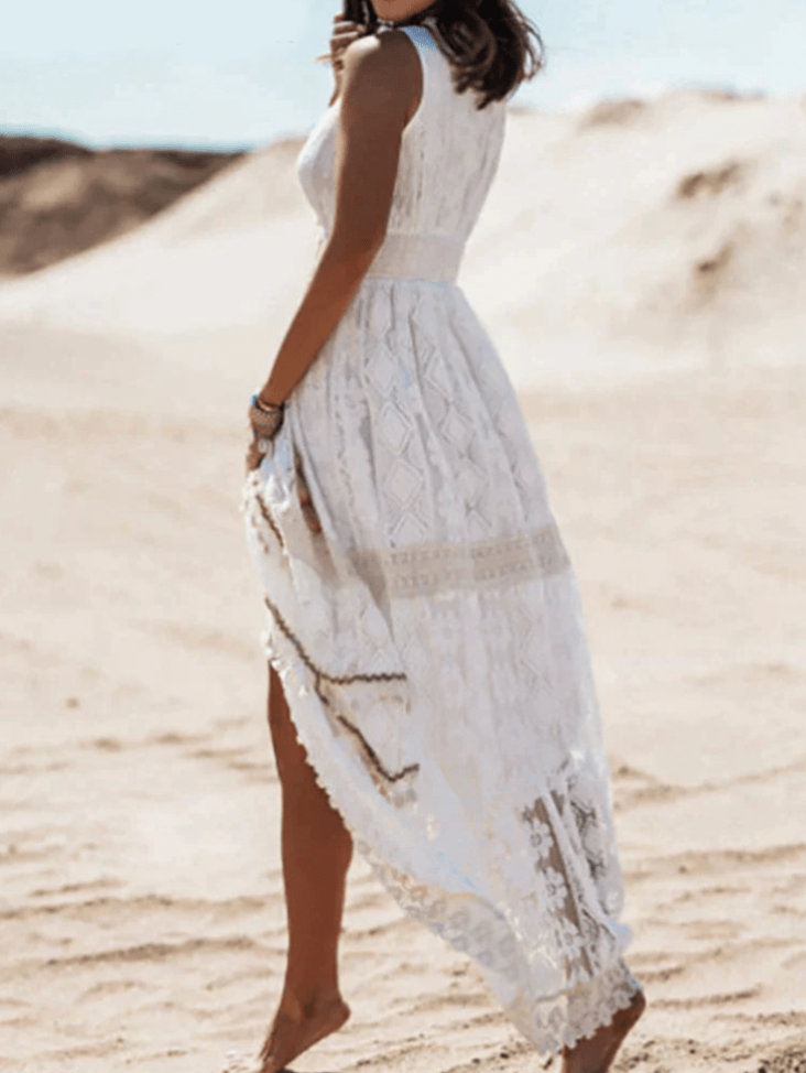 Jada | Women's Summer V Neck Maxi Dress