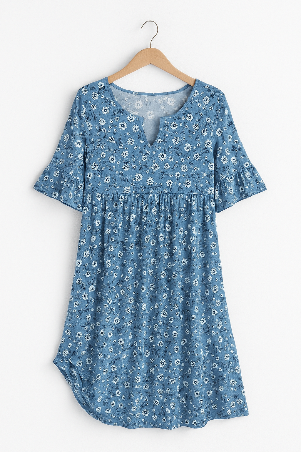 Jada | Women's Floral Summer Wedding Guest Wrap Midi Dress