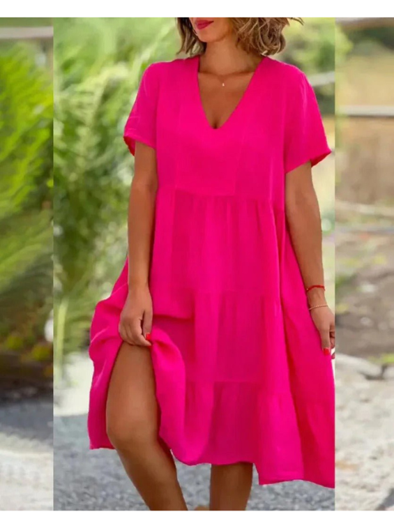 Jada | Women's Summer Modest Midi Dress