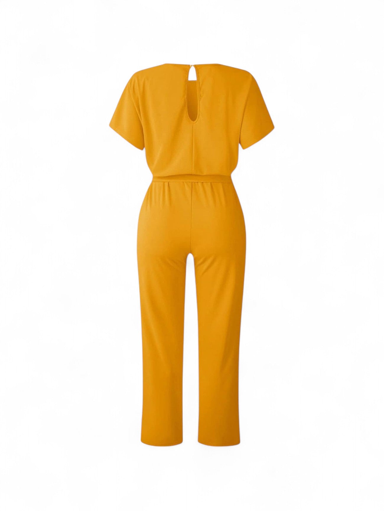 Jada | Women's Elegant Short Sleeve Wide Leg Jumpsuit