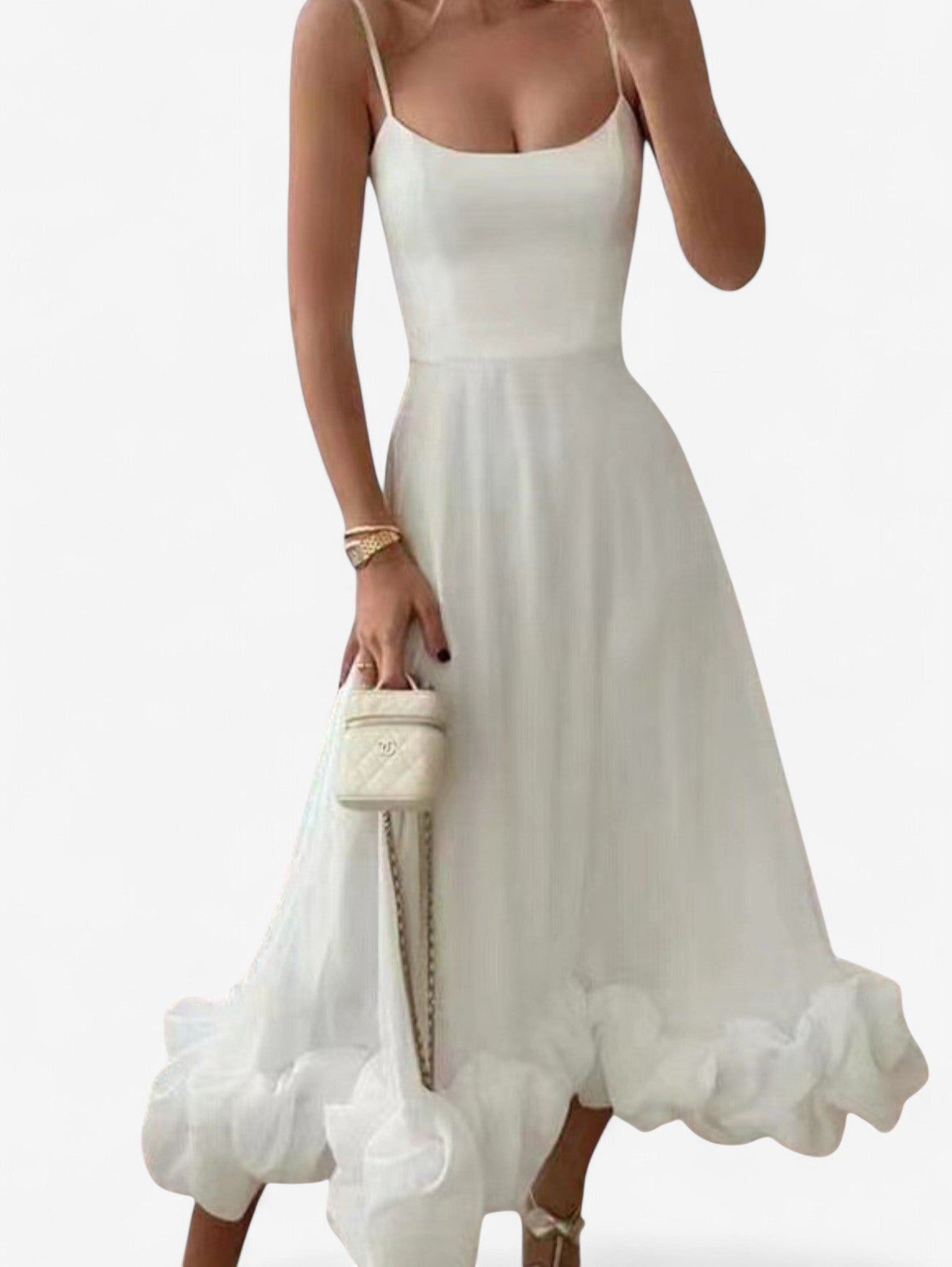 Jada | Women's Wedding Guest Wrap Midi Dress