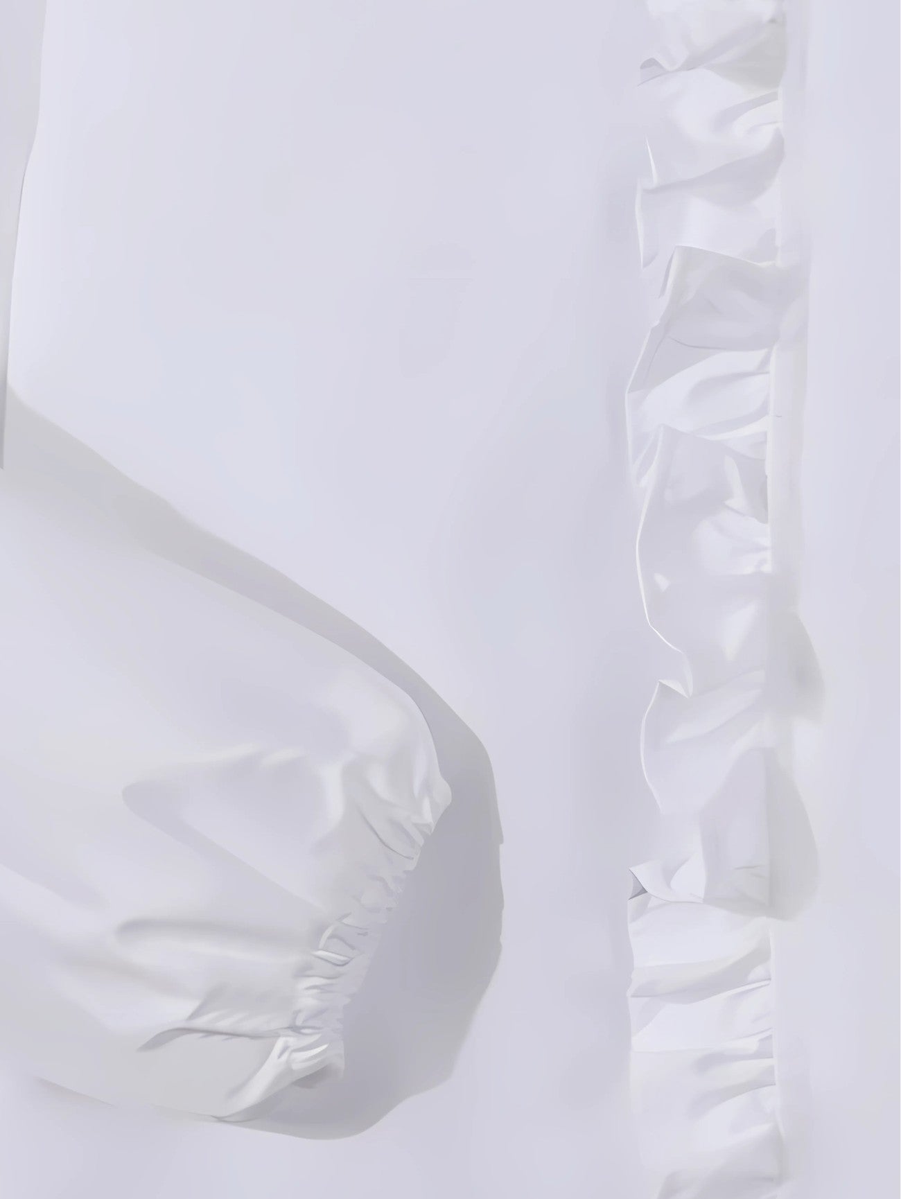 Jada | Women's Long Sleeve Loose Ruffle Shirt Top