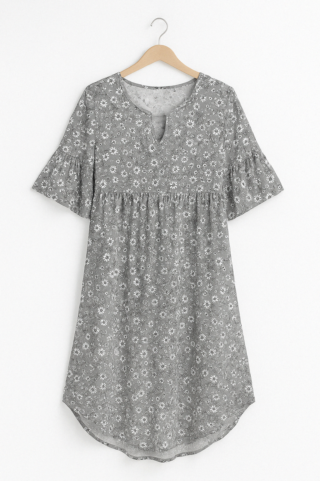 Jada | Women's Floral Summer Wedding Guest Wrap Midi Dress