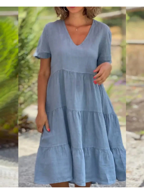 Jada | Women's Summer Modest Midi Dress