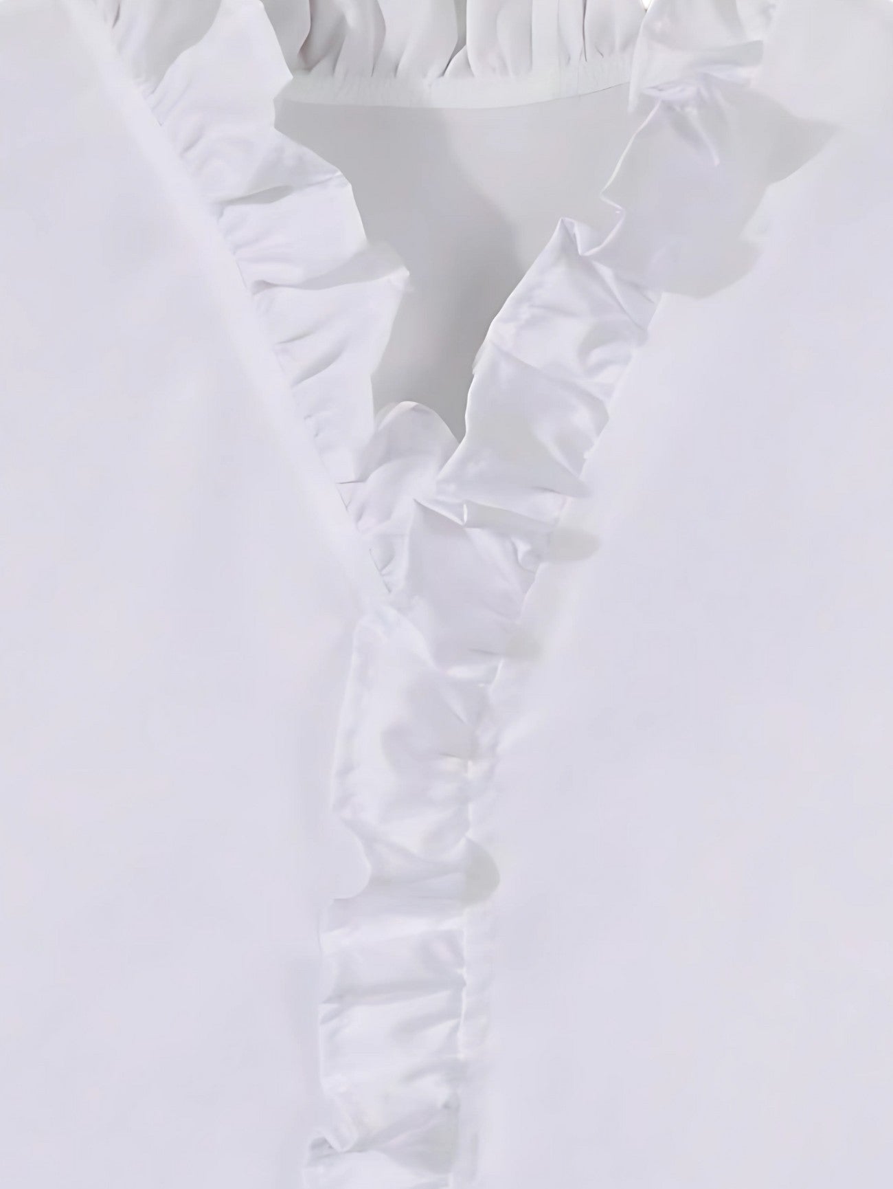 Jada | Women's Long Sleeve Loose Ruffle Shirt Top
