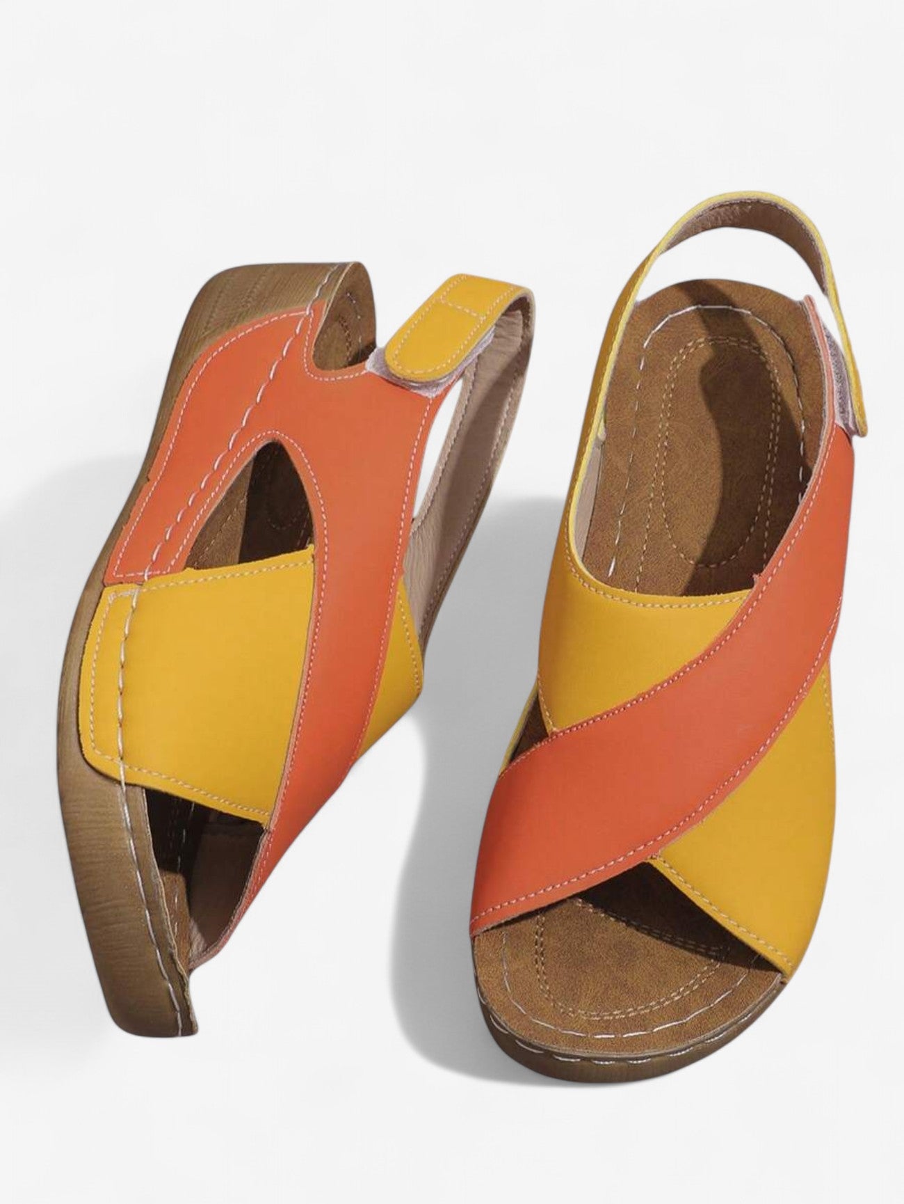 Jada | Women's Summer Open Toe Velcro Sandals